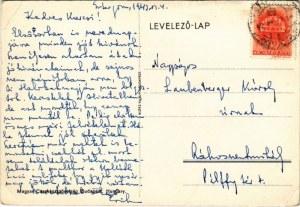 1942 Cserkész művészlap. Magyar Cserkészszövetség kiadása. Klösz Gy. és Fia / Hungarian boy scout art postcard s...