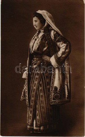 1918 Román népviselet / Romanian folklore. Edit. Tip. si Librariei diecezane Caransebes (Karánsebes) (EK...