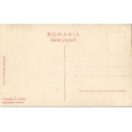 Román népviselet / Folklore romeno. Colectia A. Bellu. Edit. C. Sfetea, Bucuresti