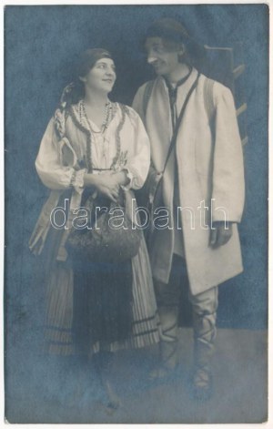 1918 Kolozsvár, Cluj; erdélyi folklór / Folklore transilvano. foto