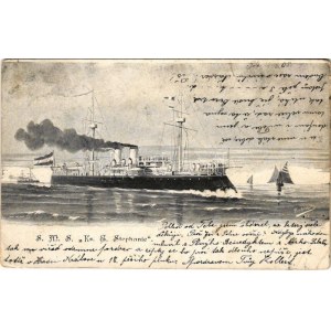 1905 K.u.K. Kriegsmarine, SMS Kronprinzessin Erzherzogin Stephanie (EB)