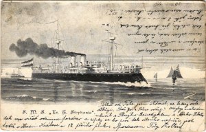 1905 K.u.K. Kriegsmarine, SMS Kronprinzessin Erzherzogin Stephanie (EB)