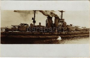 SMS TEGETTHOFF az Osztrák-Magyar Haditengerészet Tegetthoff-osztályú csatahajó / K.u.K. Kriegsmarine / WWI Austro...