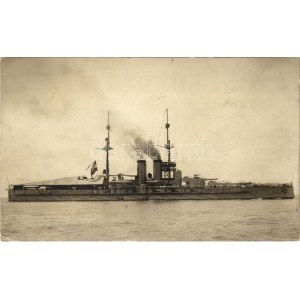 SMS Viribus Unitis - K.u.k. Kriegsmarine. Fotografie. A. Beer, F.W Schrinner Pola 1914. (Rb)
