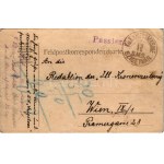 1914 Első világháborús humoros kézzel rajzolt tábori posta az SMS SZIGETVÁR fedélzetéről / K.u.K....