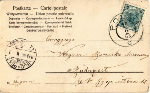 1903 K.u.k. Kriegsmarine Matrosenleben in Russland / Osztrák-magyar haditengerész matróz Ororszországban, propaganda ...