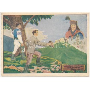 1940 'Együtt ért balsors Szlovákot, magyart, Együtt tesszük, Mit Rákóczi akart!' Farkas Testvérek kiadása ...