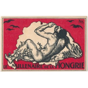 1920 Le Millenaire de la Hongrie. 896 ósmy medal w Kárpátok. Większość akartok elevenen felkoncolni...