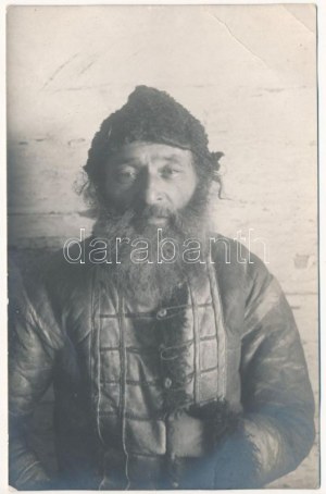 1915 Wetlina, Egy lengyel zsidó. Judaika / Uomo ebreo di Polonia, Judaica. foto (EB)