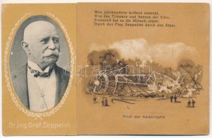 Dr. Ing. Graf Zeppelin. Nach der Katastrophe / Zeppelin léghajó a katasztrófa után...