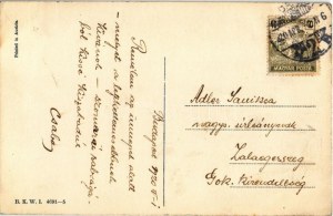 1920 Herzliche Ostergrüsse! / Wielkanoc. Secesja wiedeńska, B.K.W.I. 4691-5. s: Mela Koehler
