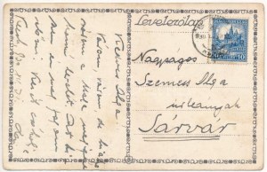 1930 BUÉK. Rigler József Ede kiadása / Hungarian New Year greeting art postcard s: A. (EK)