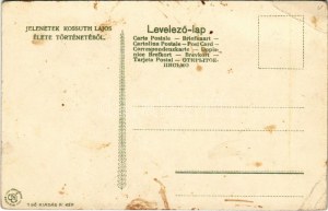 Kossuth-bankók 1848-49-ben. Jelenetek Kossuth Lajos élete történetéből I. kiadás IV. kép / Banknoty Kossutha z 1848 r....