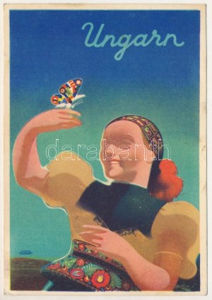 Ungarn / Magyar turisztikai reklám / Campagna turistica ungherese, propaganda, folklore s: Konecsni