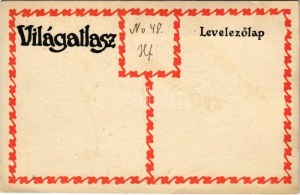 Világatlasz reklám / Hungarian publishing house advertisement s: Szekeres B. (EB)