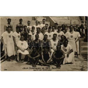 Jeux Olympiques de 1924 - Natation Équipe des États-Unis / 1924. évi nyári olimpiai játékok Párizsban...