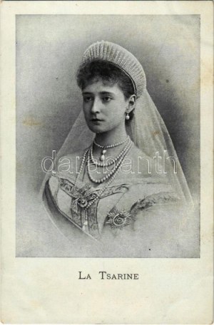 La Tsarine / Alexandra Feodorovna (Alix de Hesse), impératrice de Russie (fl)