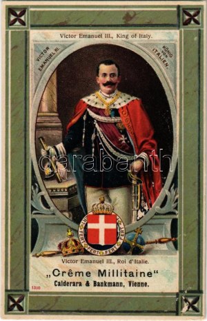 Victor Emanuel III King of Italy. 