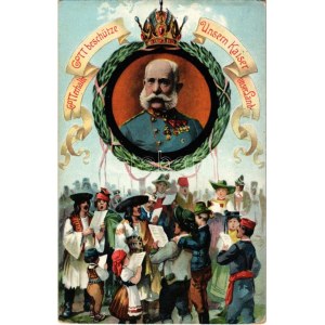 Gott erhalte, Gott beschütze Unsern Kaiser, unser Land / Ferenc József / Franz Joseph. Ottmar Zieher n. 2...