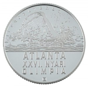 1994. 200Ft Ag XXVI. Nyári Olimpia - Atlanta jelzett próbaveret kapszulában. Csak 50 db létezik belőle! T:PP ...