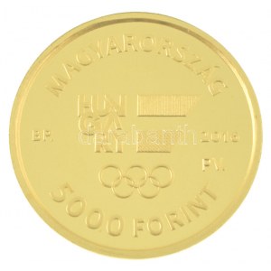 2016. 5000Ft Au (0.999/0,5g) XXXI. Olimpiai Játékok - Rio è stato acquistato per la prima volta...