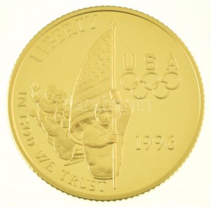 Amerikai Egyesült Államok 1996W 5$ Au 