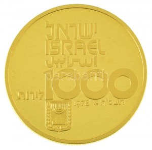 Izrael 1978. 1000L Au 