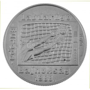 1988. 100Ft alpakka Labdarúgó Európa Bajnokság 1988 jelzett próbaveret kapszulában. Csak 50 darab létezik belőle! T...