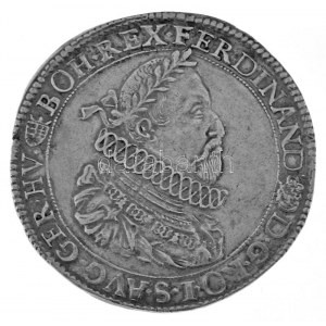 1633K-B Tallér Ag II. Ferdinánd Körmöcbánya (28,71g) T:XF,VF ph. / Maďarsko 1633K-B Thaler Ag Ferdinand II Kremintz ...