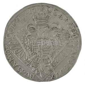 1702N-B 1/4 Tallér Ag I. Lipót Nagybánya (6,65g) T:XF,VF karc, ph / Hongrie 1702N-B 1/4 Thaler Ag Leopold I...