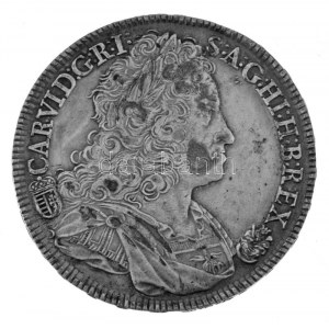 1734K-B Tallér Ag III. Károly Körmöcbánya (28,8g) T:XF patina / Maďarsko 17343K-B Thaler Ag Charles III Kremnitz (28...