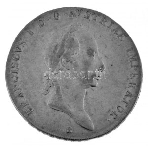 1826B Tallér Ag I. Ferenc Körmöcbánya (27,97g) T:AU Hungary 1826B Thaler Ag Franz I Kremnitz (27,97g) C:AU Huszár...