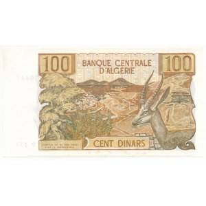 Algéria 1970. 100D T:UNC Alžírsko 1970. 100 dinárov C:UNC Krause 128