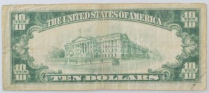 Amerikai Egyesült Államok / Virginia / Charlottesville 1929. 10$ 