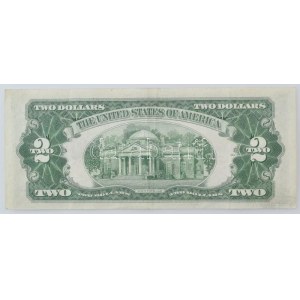 Amerikai Egyesült Államok 1953-1957 (1953). 2$ piros pecséttel A 25514568 A, Ivy Baker Priest - George Humphrey T...