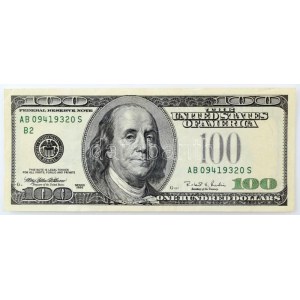 Amerikai Egyesült Államok 1996-1999. (1996) 100$ Federal States Note - banknot o nominale 100 dolarów, ...
