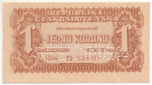 Csehszlovákia 1944. 1K 