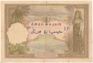 Francia Szomáliföld / Dzsibuti 1927. 500Fr 