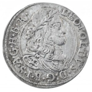 Ausztria 1674. 3kr Ag I. Lipót Hall (1,49g) T:AU,XF patina Rakúsko 1674. 3 Kreuzer Ag Leopold I Hall (1,49g) C:AU...