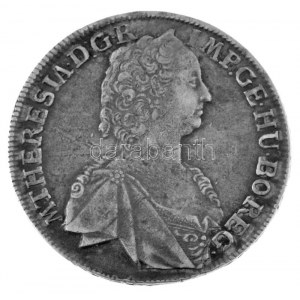 Ausztria 1762. Tallér Ag Mária Terézia Hall (27,90g) T:XF,VF patina, kis ph. / Austria 1762. Thaler Ag ...