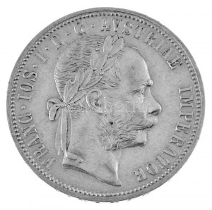 Ausztria 1878. 1Fl Ag 