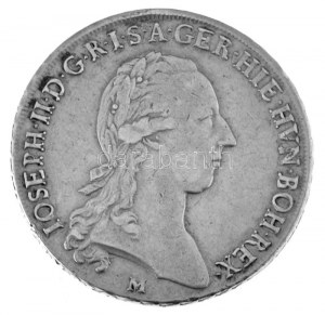 Osztrák Németalföld 1790M 1 Koronatallér / Couronne Ag 