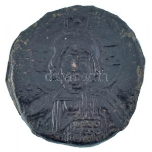 Bizánci Birodalom / Konstantinápoly / II. Baszileosz 976-1025. Follis bronz (7,83g) T:VF / Byzantská říše ...