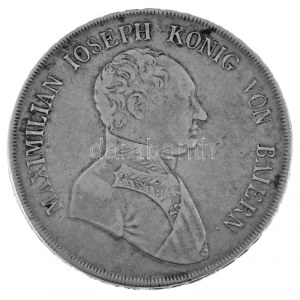 Német Államok / Bajorország 1807. Tallér Ag I. Miksa József (27,87 g) T:XF,VF / Państwa niemieckie / Bawaria 1807...