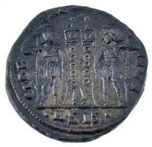 Római Birodalom / Siscia / I. Constantinus 334-335. Follis (2,50g) T:AU Römisches Reich / Siscia / Konstantin I 334-335...