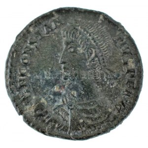 Római Birodalom / Siscia / II. Constantius 348-350. AE Follis bronzé (2,89g) T:AU,XF / Empire romain / Siscia ...