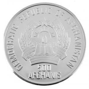 Afganisztán 1996. 500A Ag Atlantai Nyári Olimpia 1996 T:PP Afganistan 1996. 500 Afganis Ag Letnie Igrzyska Olimpijskie ...