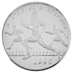 Benin 1995. 1000Fr Ag Atlantai Olimpiai Játékok 1996 T:PP Benin 1995. 1000 Francs Ag 1996 Atlanta Olympic Games C...