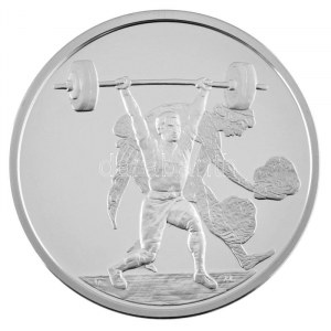 Görögország 2004. 10E Ag 2004-es Nyári Olimpiai Játokok - Athén / Súlyemelés T:PP fo. Greece 2004. 10 Euro Ag ...