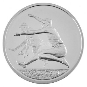 Görögország 2004. 10E Ag 2004-es Nyári Olimpiai Játokok - Athén / Távolugrás T:PP Greece 2004. 10 Euro Ag ...